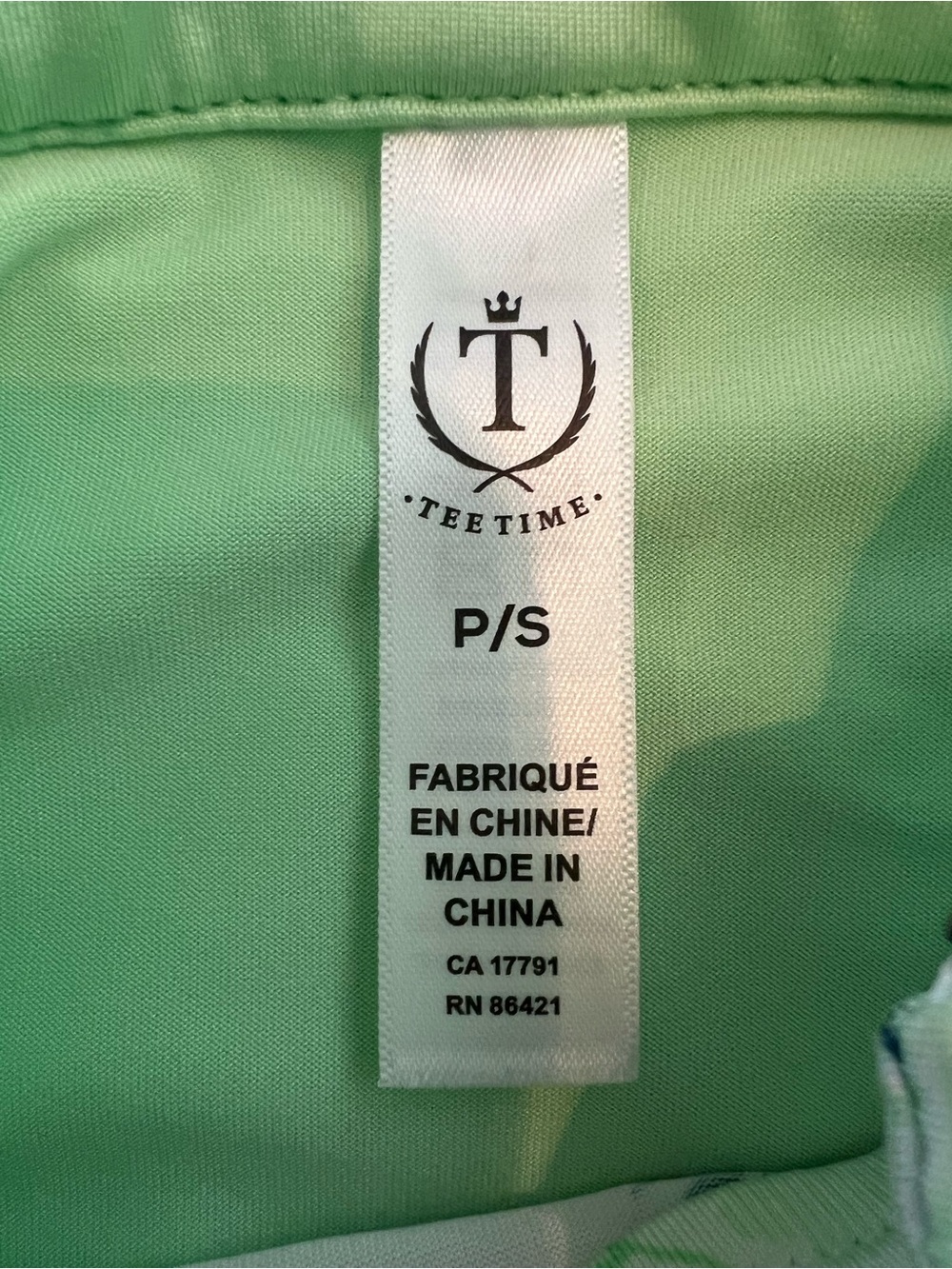 Tee Time Sleeveless Palm Leaf Print Golf Dress | Size S | Great Condition - Picture 13 of 13